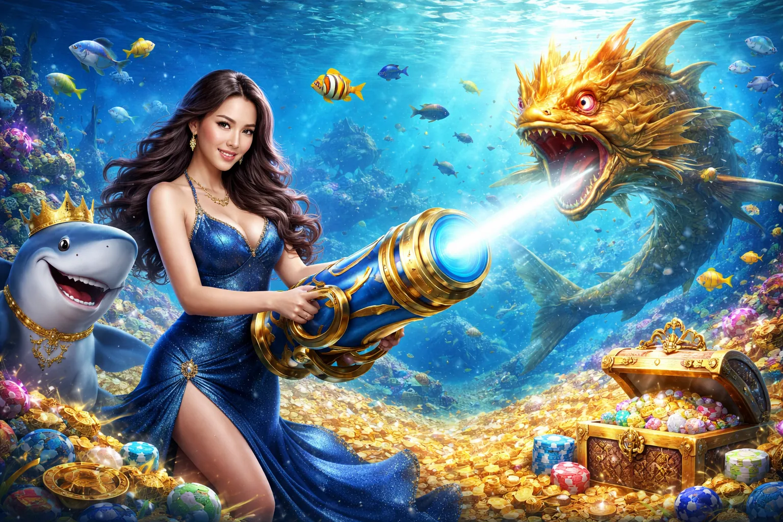 Trải nghiệm Bắn Cá đỉnh cao trên 8XBET App